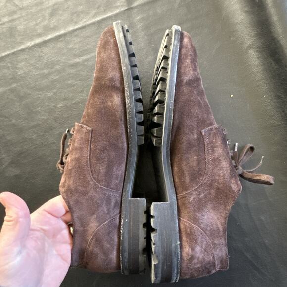 Thursday Boot Co Shoes Mens 11.5 Brown Suede Lace Up Casual Dress Comfort BP main image 4